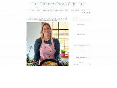preppyfrancophile.com snapshot