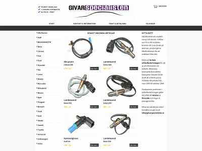 givarspecialisten.se snapshot