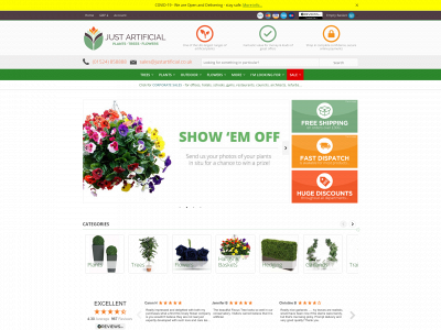 justartificial.co.uk snapshot