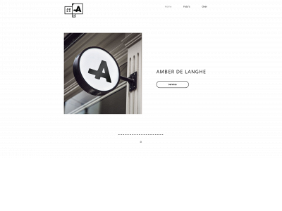 amberdelanghe.com snapshot