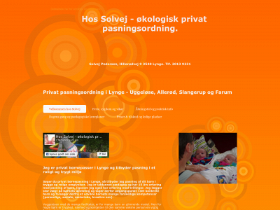 solvejsdagpleje.dk snapshot