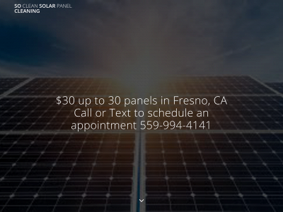 socleansolarpanelcleaning.com snapshot
