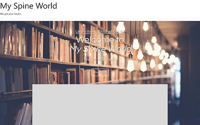 myspineworld.com snapshot