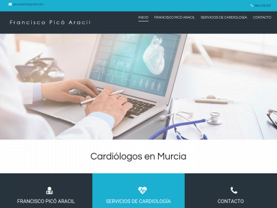 cardiologofranciscopicoaracil.com snapshot