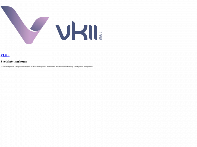 vkii.lt snapshot