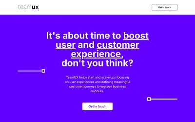 teamux.be snapshot