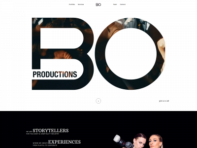 bo-productions.com snapshot