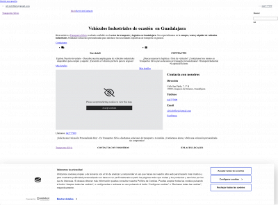 transportessilvio.es snapshot