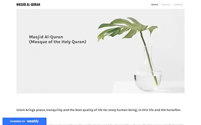 masjidalquran.weebly.com snapshot