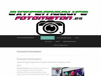 extremadurafotomaton.es snapshot