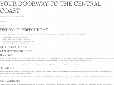 coastaldoorway.com snapshot