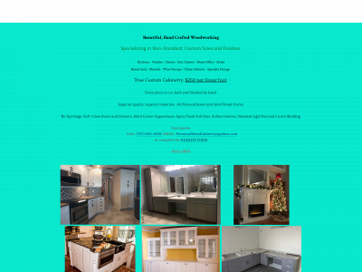www.premiumwoodcabinetry.com snapshot