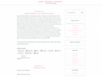 mommommamommy.com snapshot