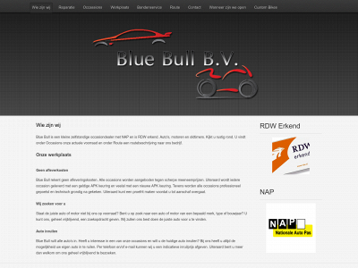 blue-bull.nl snapshot