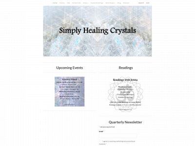 www.simplyhealingcrystals.com snapshot