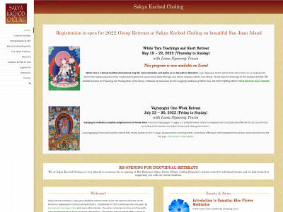 sakyakachodcholing.org snapshot