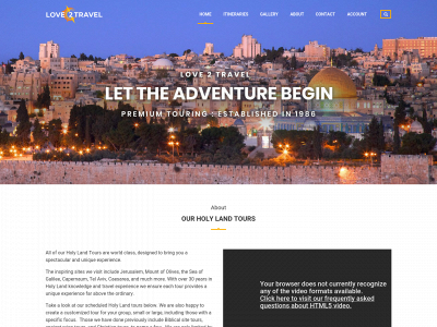 love2travel.com snapshot