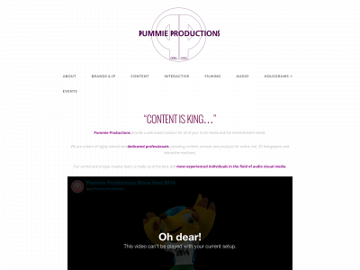 pummieproductions.co.uk snapshot