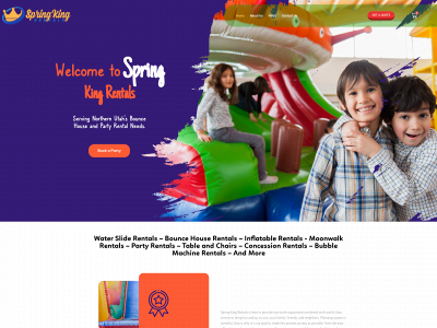 springkingrentals.com snapshot