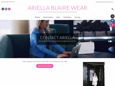ariellablairewear.com snapshot