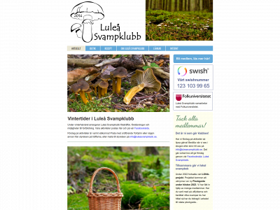 luleasvampklubb.se snapshot