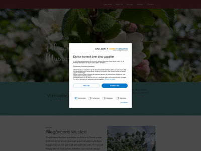 pilegardensmusteri.se snapshot
