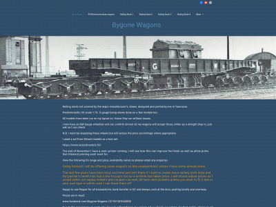 bygone-wagons.com snapshot