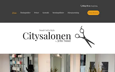 citysalonen.dk snapshot