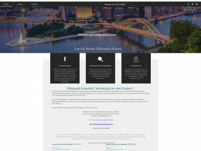 pittsburghsubpoena.com snapshot