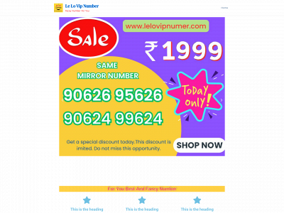 lelovipnumber.com snapshot