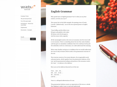 wizzgrammar.com snapshot