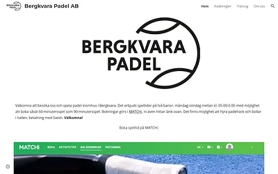 bergkvarapadel.se snapshot