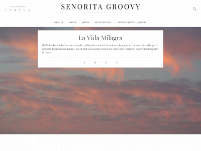senoritagroovy.com snapshot