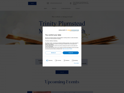 trinityplumstead.org.uk snapshot