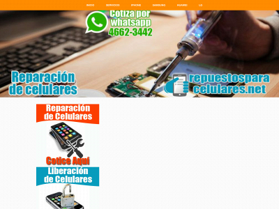 www.repuestosparacelulares.net snapshot
