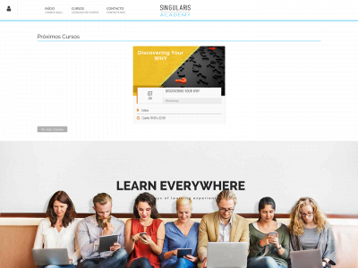 singularisacademy.com snapshot