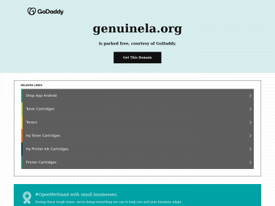 genuinela.org snapshot