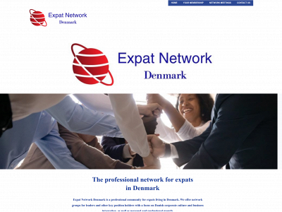 expatnetwork.dk snapshot