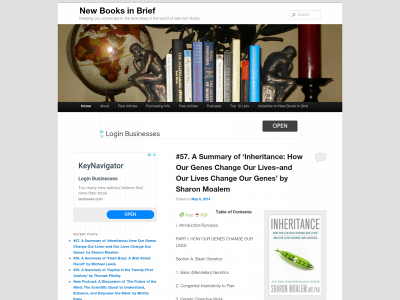 newbooksinbrief.com snapshot