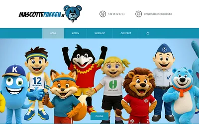 mascottepakken.be snapshot