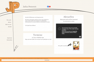 juliapetereit.de snapshot