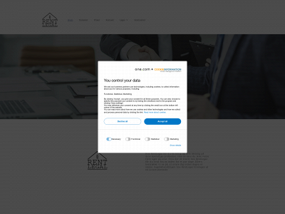 rentlegal.dk snapshot