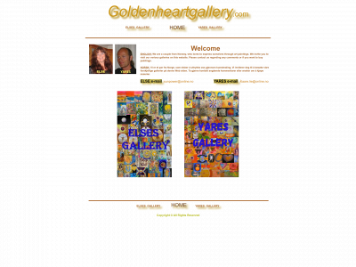 goldenheartgallery.com snapshot