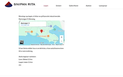 snipanrita.se snapshot