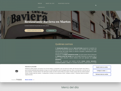 www.restaurantebaviera.com snapshot