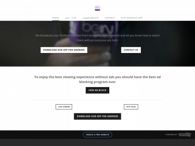 bein-stream.weebly.com snapshot