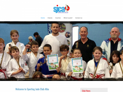sportingjudo.com snapshot