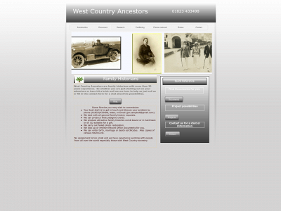 westcountryancestors.co.uk snapshot