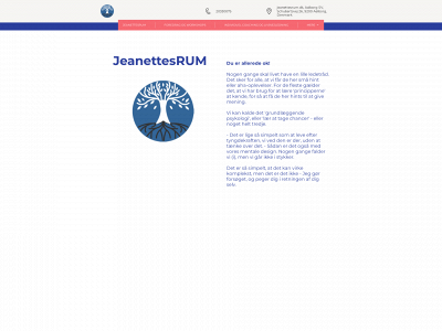 jeanettesrum.dk snapshot