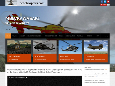 pchelicopters.com snapshot